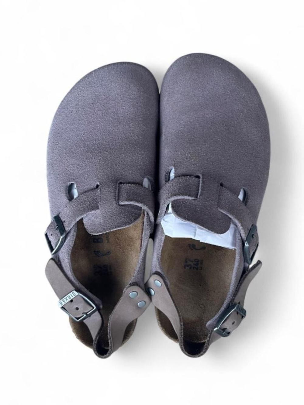 Birkenstock Tokio Faded Purple Suede Clogs EU 37 Women’s 6 Narrow - Picture 2 of 8